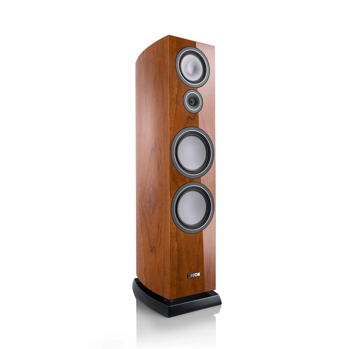 Canton Vento 100 Floorstanding Speakers; Walnut (Mint)