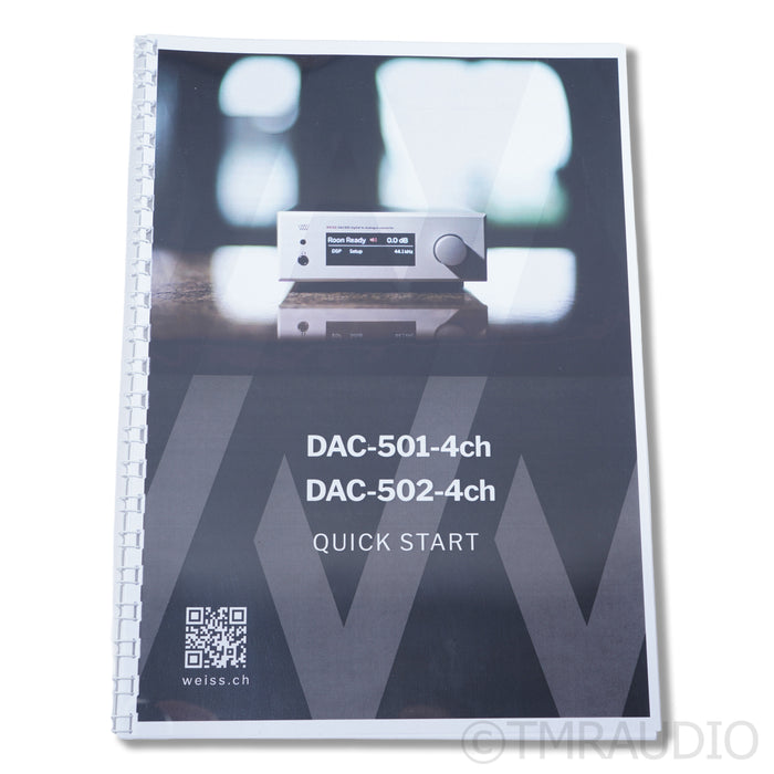 Weiss DAC502 Mk2 Streaming DAC
