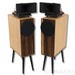 Shinjitsu Audio Hiro Horn Floorstanding Speakers; Stands
