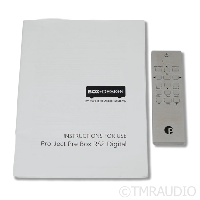 Pro-Ject Pre Box RS2 Digital Preamplifier / Headphone Amplifier / DAC
