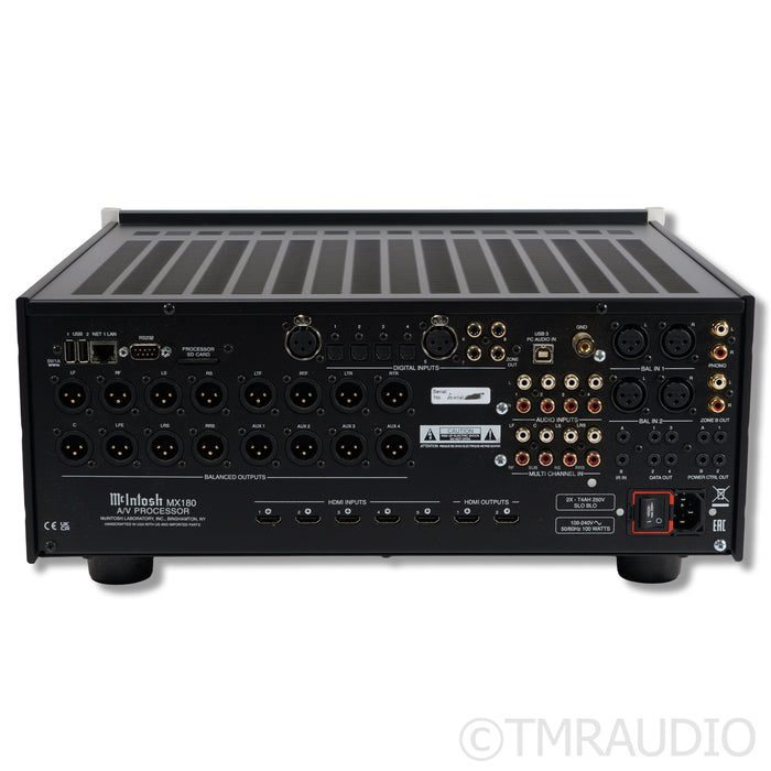 McIntosh MX180 15.1 Channel Surround Processor; Built-In DAC; MM Phono