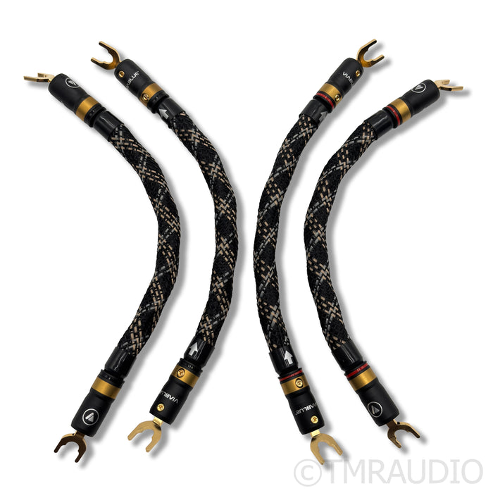 VIABLUE SC-6 Bi-Wire Jumpers; 6in Set of Four