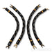 VIABLUE SC-6 Bi-Wire Jumpers; 6in Set of Four