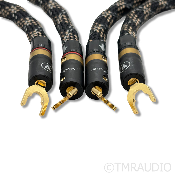 VIABLUE SC-6 Bi-Wire Jumpers; 6in Set of Four