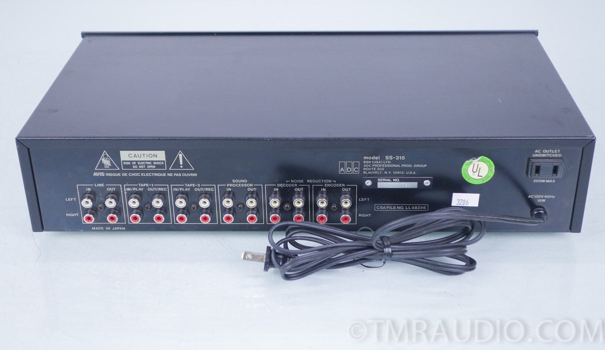 ADC Sound Shaper SS-315 Stereo Frequency Equalizer