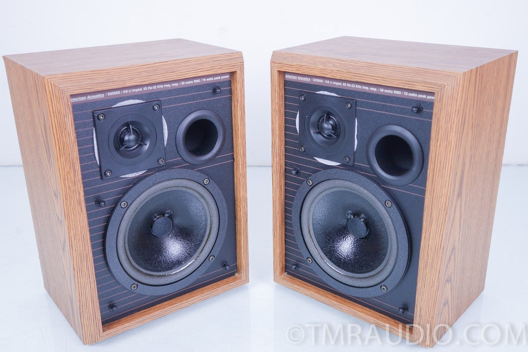 American Acoustics D2550E Vintage Bookshelf Speakers