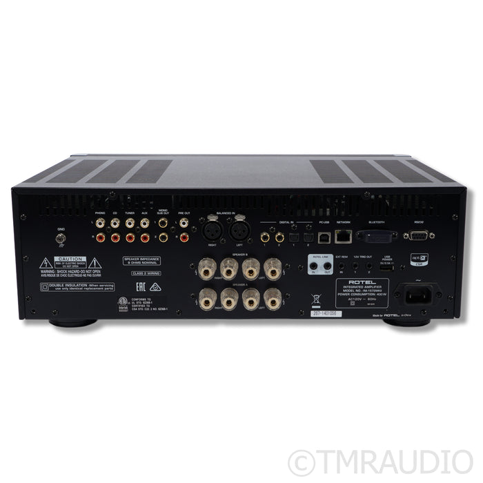 Rotel RA-1572 MKII Integrated Amplifier; Built-In DAC; Bluetooth; MM Phono