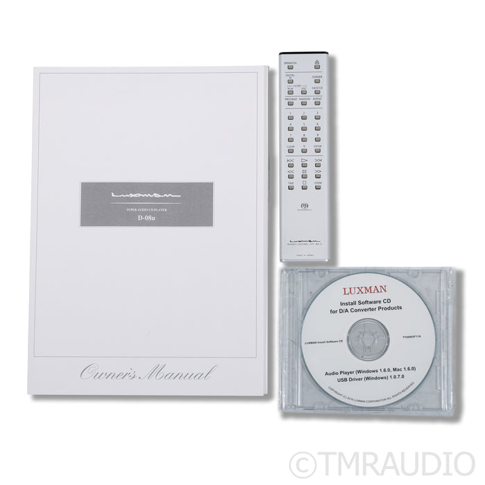 Luxman D-08u Ultimate SACD / CD Player & USB DAC