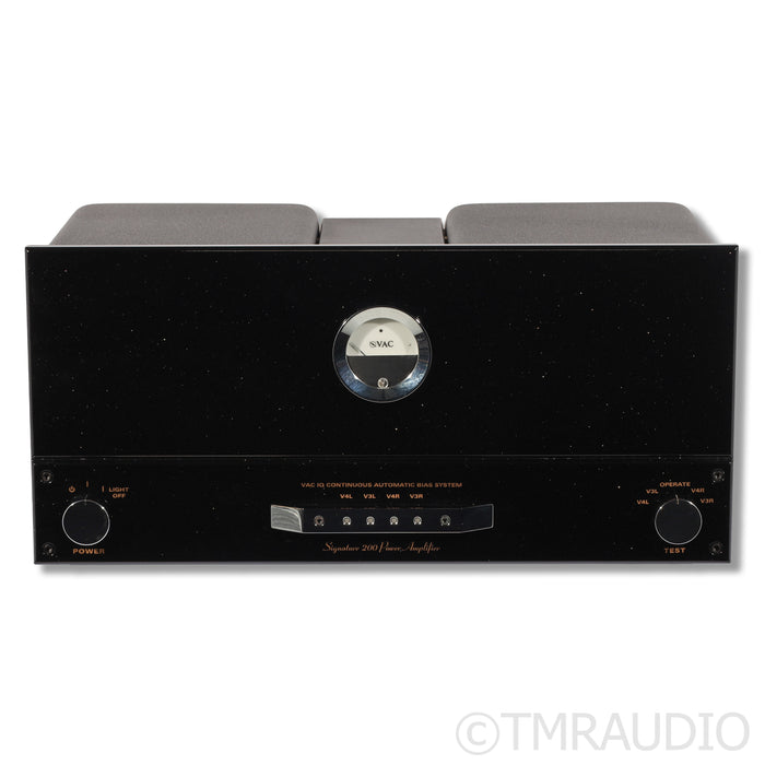 VAC Signature 200 IQ Stereo/Mono Tube Power Amplifier