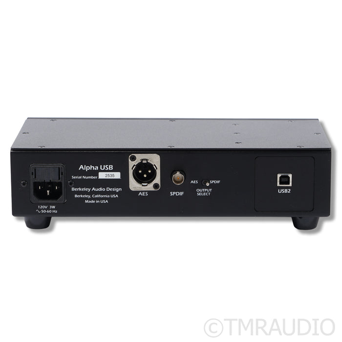 Berkeley Audio Design Alpha USB Reference Series; D/D Converter