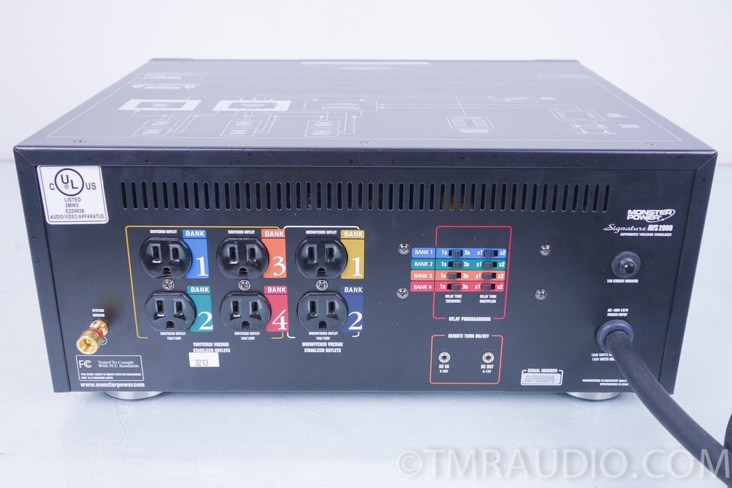 Monster Power AVS2000 Signature Voltage Stabilizer