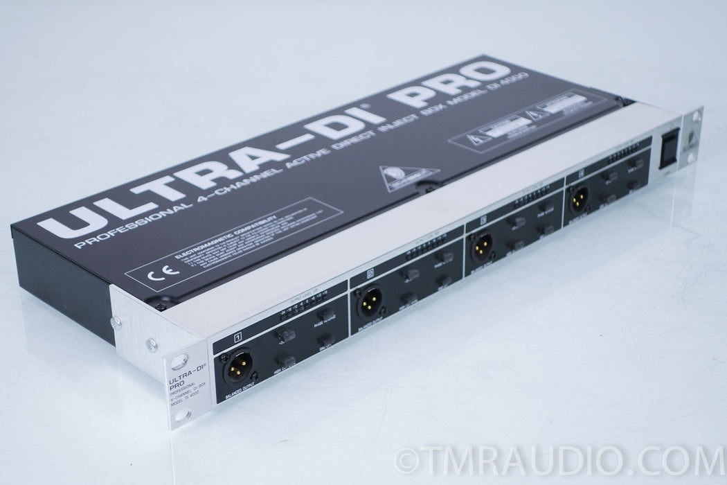 Behringer Ultra-DI Pro DI4000 Professional 4 Channel Active Direct Injection Box