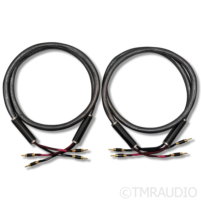 WyWires Diamond Series Speaker Cables; 2m