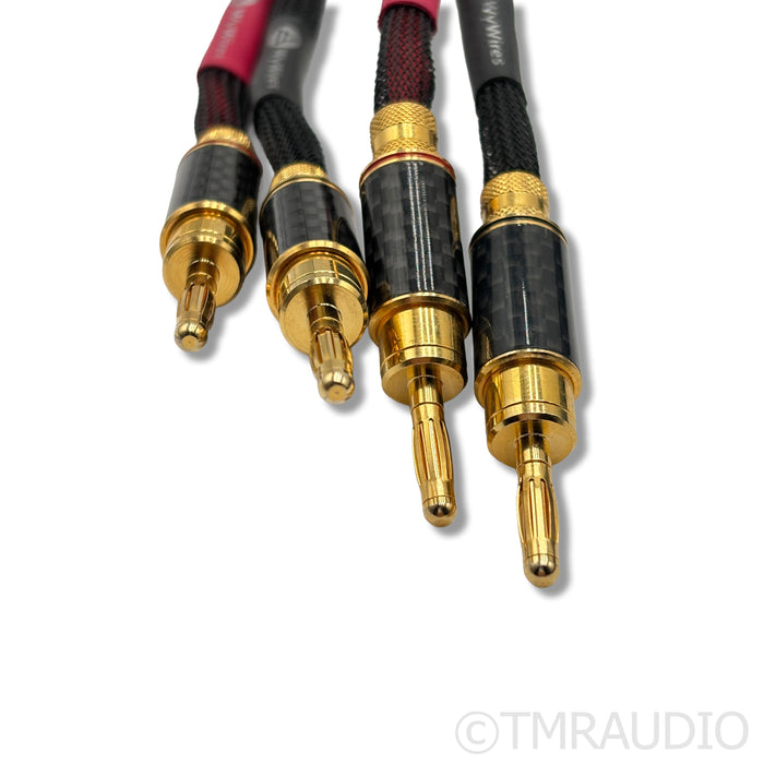 WyWires Diamond Series Speaker Cables; 2m