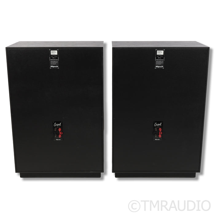 Klipsch Cornwall IV Floorstanding Speakers; Black Ash
