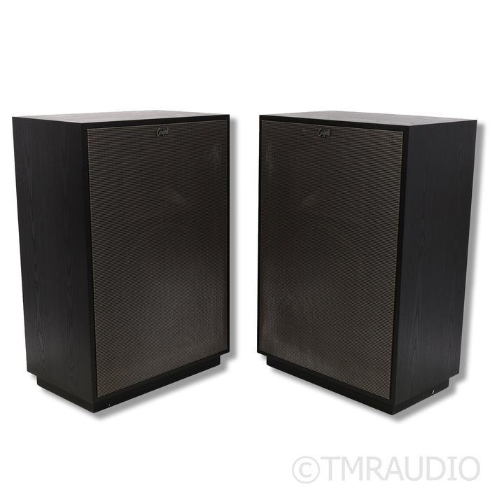 Klipsch Cornwall IV Floorstanding Speakers; Black Ash