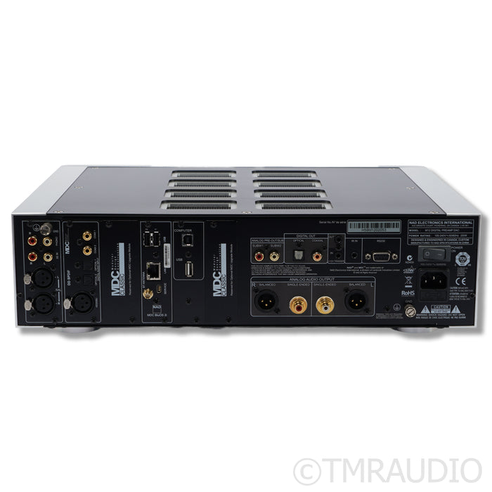 NAD Masters Series M12 Direct Digital Preamplifier; BluOS 2i; MM/MC Phono