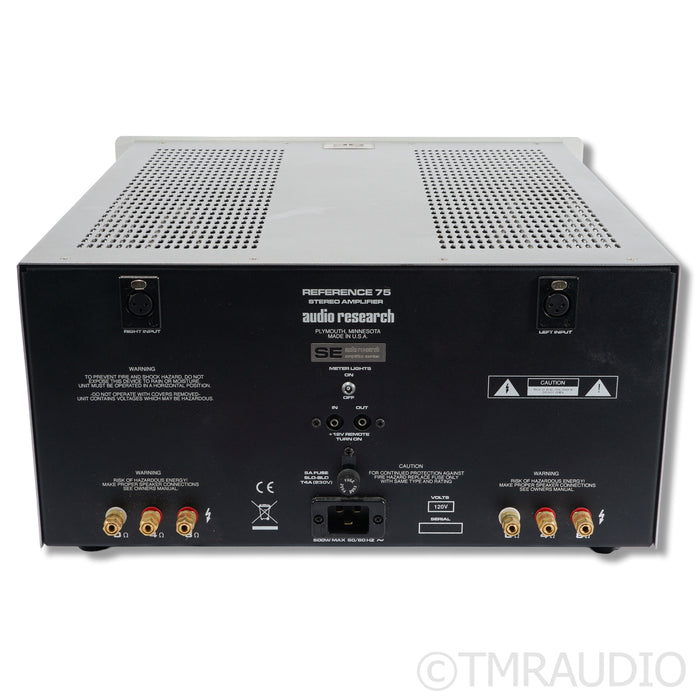 Audio Research Reference 75SE Tube Power Amplifier
