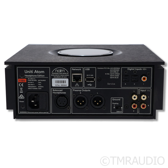 Naim Uniti Atom Headphone Edition Streaming Headphone Amplifier