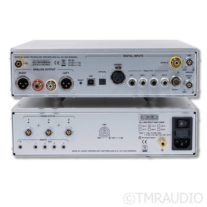 Nagra Tube DAC; Classic PSU; 2x VSF Isolation Platforms