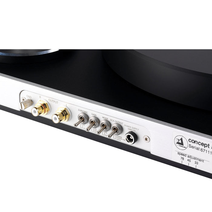 Clearaudio Concept AiR BeltDrive Turntable; 10" Tonearm; MM Cartridge (Open Box)