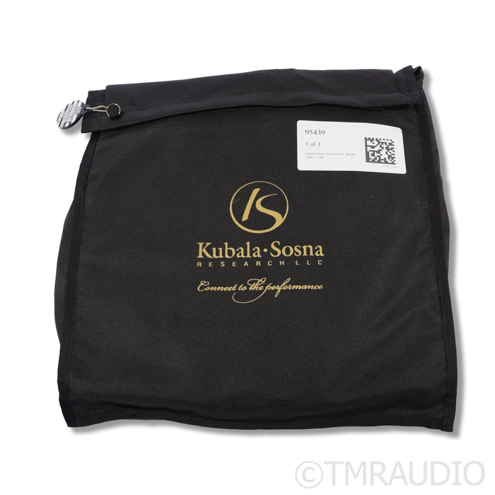 Kubala-Sosna Fascination Speaker Cables; 2.5m
