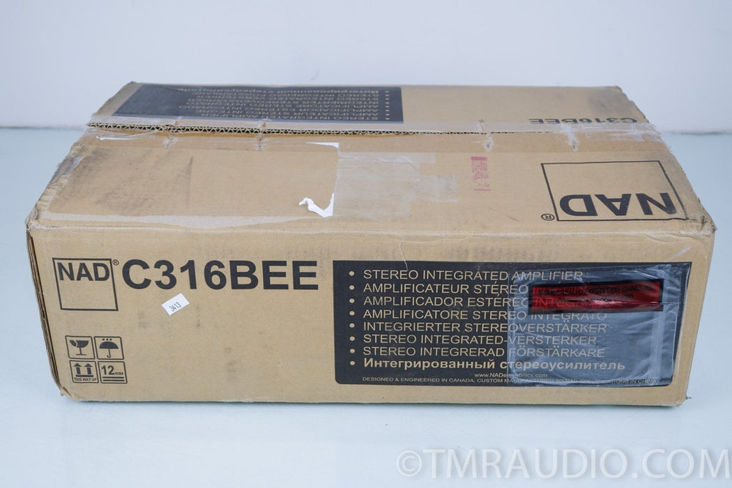 NAD C316BEE Stereo Integrated Amplifier in Factory Box