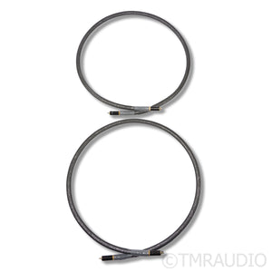 Acoustic Zen Zero Crystal Silver Reference II RCA Cables; 4ft