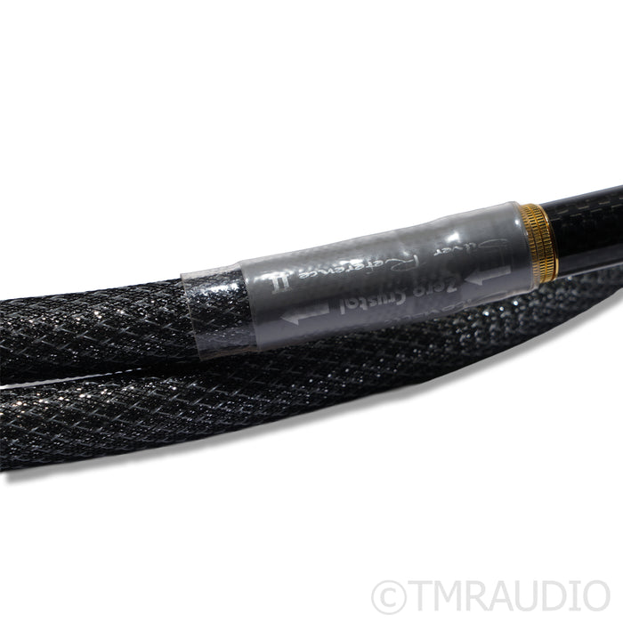 Acoustic Zen Zero Crystal Silver Reference II RCA Cables; 4ft