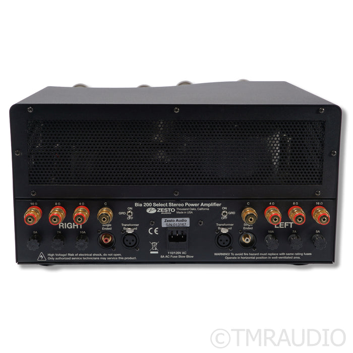 Zesto Audio Bia 200 Tube Power Amplifier