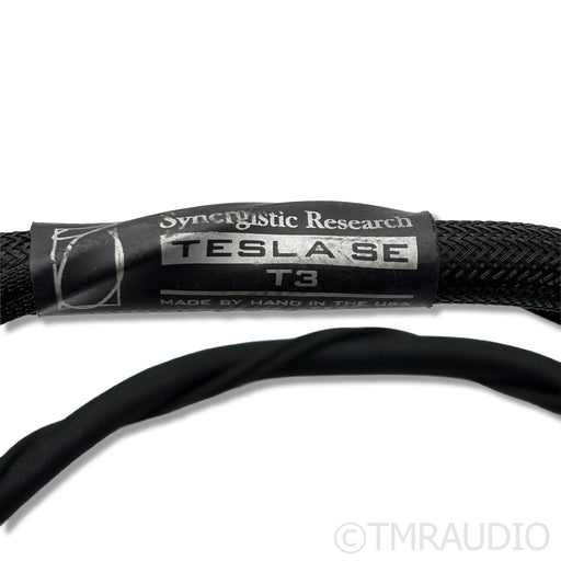 Synergistic Research Tesla T3 SE Power Cable; 5ft