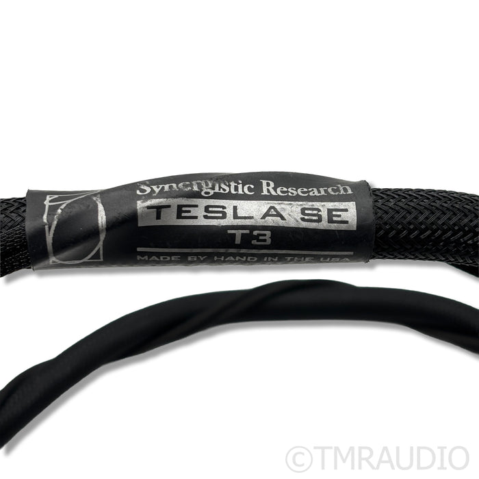 Synergistic Research Tesla T3 SE Power Cable; 5ft