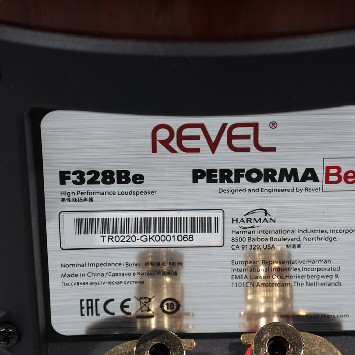 Revel Performa F328Be Floorstanding Speakers