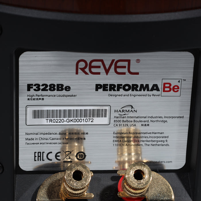 Revel Performa F328Be Floorstanding Speakers
