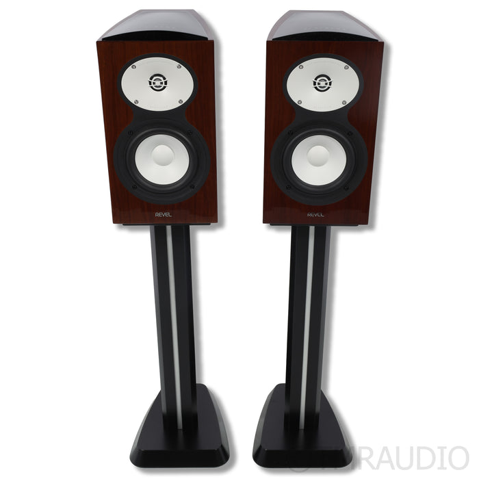 Revel Performa M126Be Bookshelf Speakers; Stands