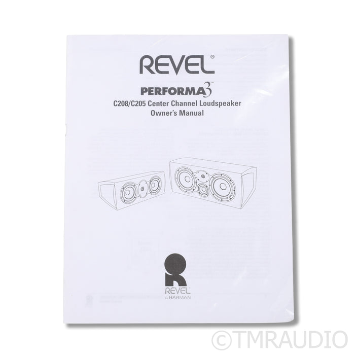 Revel Performa3 C208 Center Channel Speaker