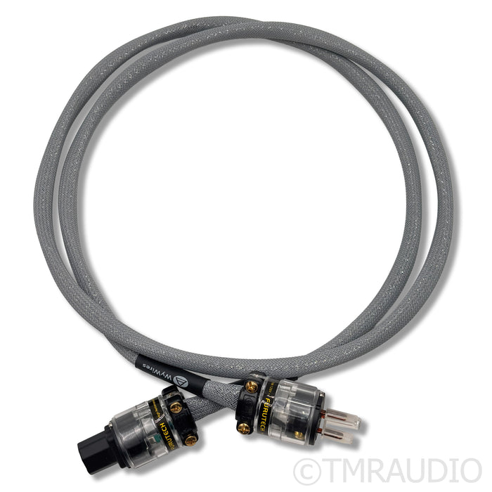 WyWires Juice II Silver Series Power Cable; 6ft