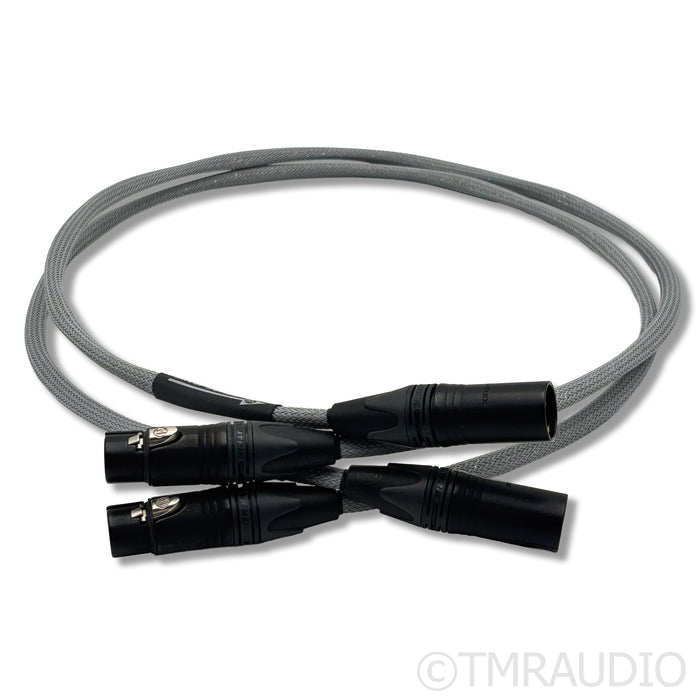 WyWires Silver Series XLR Cables; 3ft
