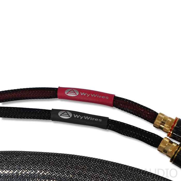 WyWires Diamond Series Speaker Cable; 9ft