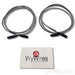 WyWires Silver Series XLR Cables; 8ft