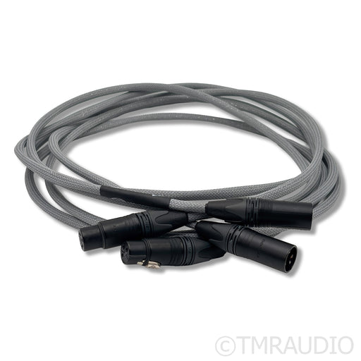 WyWires Silver Series XLR Cables; 8ft