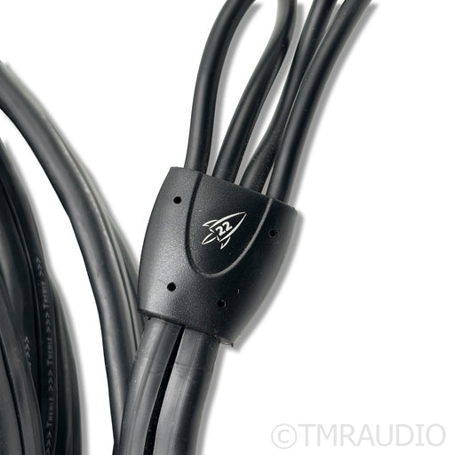AudioQuest Rocket 22 Bi-Wire Speaker Cables; 4.5m