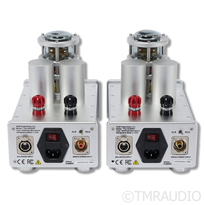 AGD Productions The Audion MkIII MonoBlock Power Amplifiers; Upgraded PSU