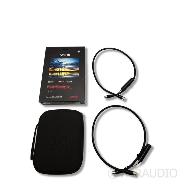 AudioQuest Wind XLR Cables; 1m