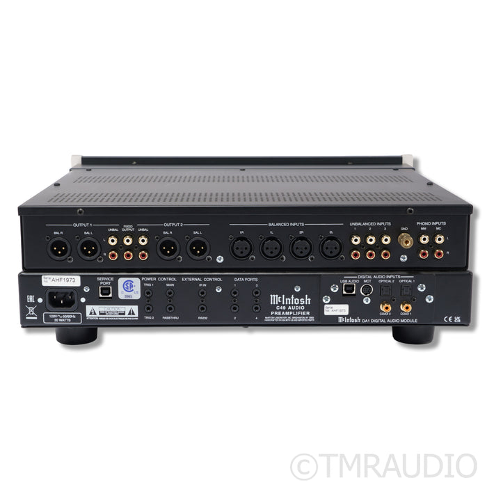 McIntosh C49 Preamplifier; Built-In DAC; MM/MC Phono