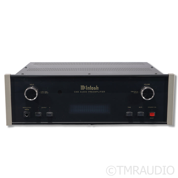 McIntosh C49 Preamplifier; Built-In DAC; MM/MC Phono