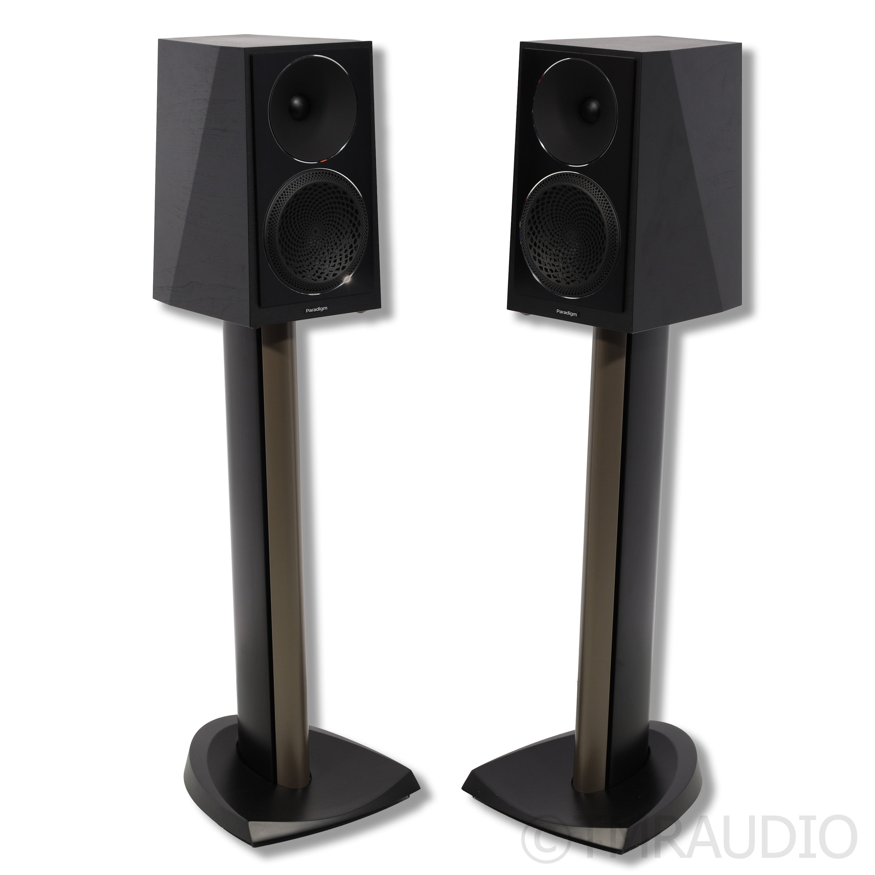 Paradigm Founder 40B Bookshelf Speakers; Stands — The Music Room