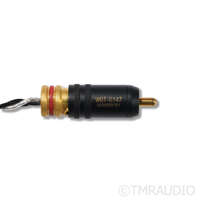 Kimber Kable Silver Streak RCA Cables; 1m