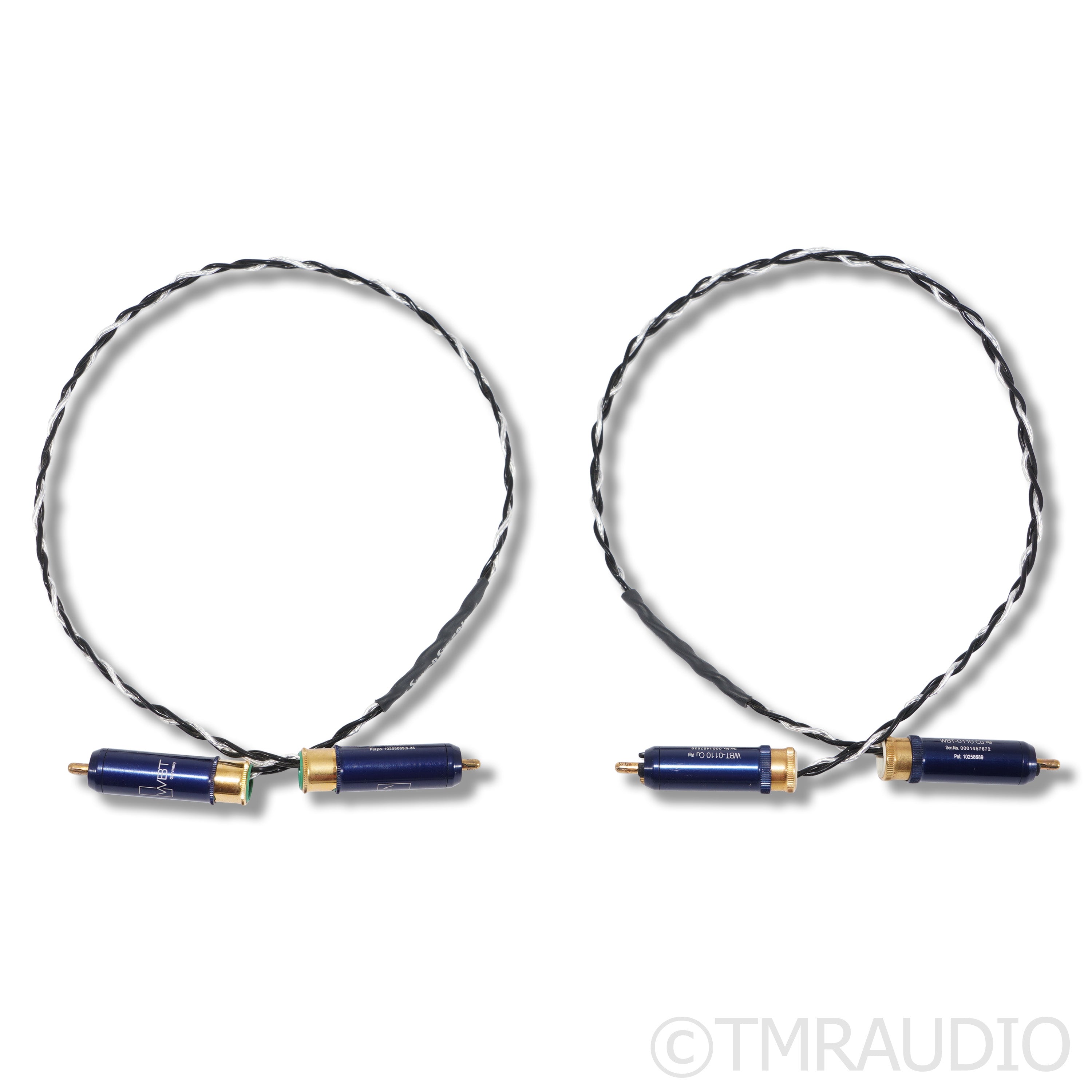 Kimber Kable Silver Streak RCA Cables; 0.5m — The Music Room
