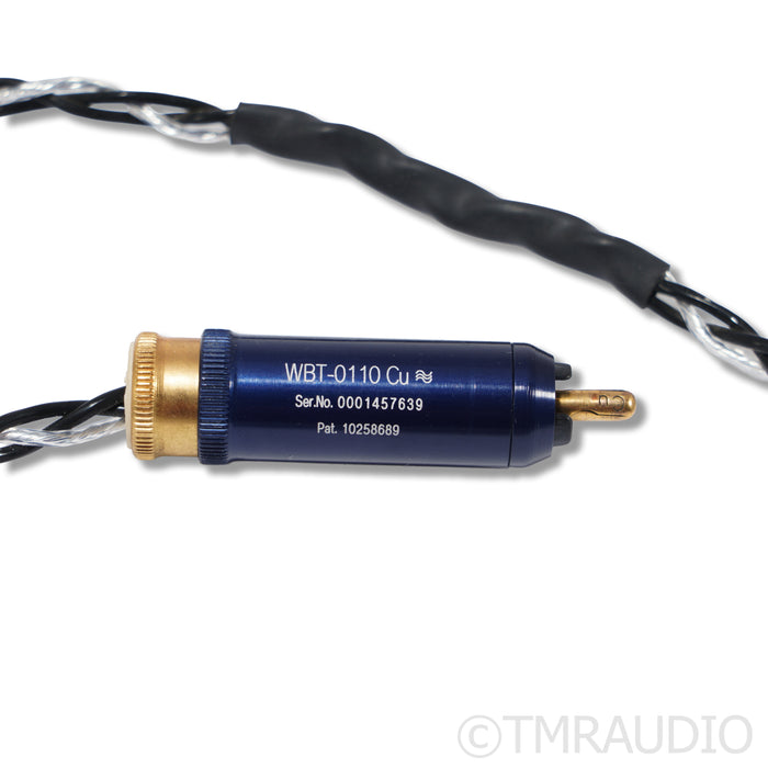 Kimber Kable Silver Streak RCA Cables; 0.5m